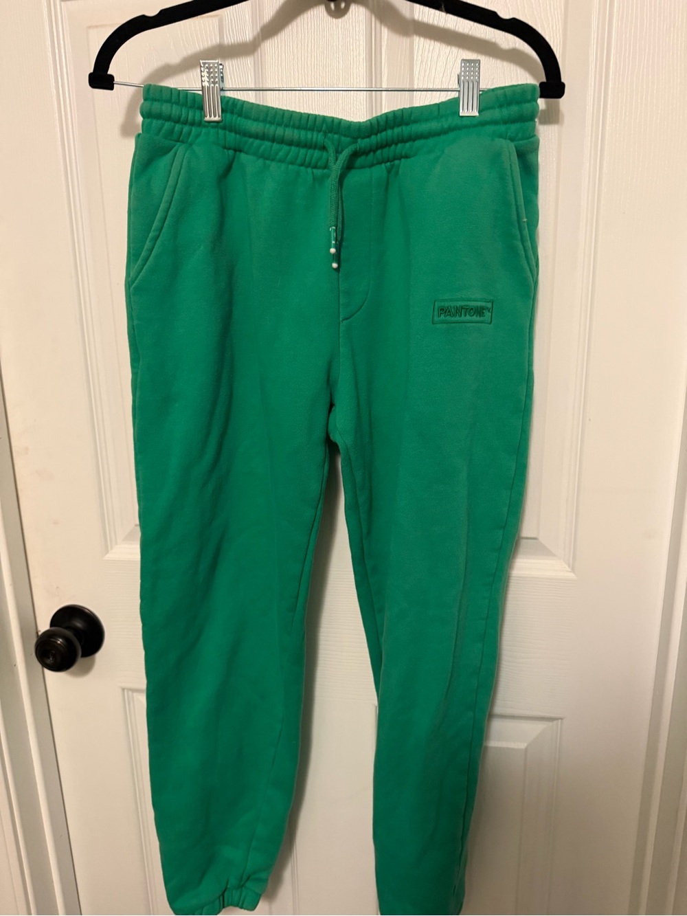 Forever 21 Green Fleece Jogger Sweatpants